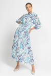  Airy dress with an elegant printed design 