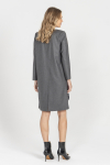 ORO: Szara sukienka z wełny