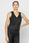  Elegant black waistcoat