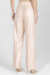 Eleganckie spodnie w kolorze pudrowego różu
