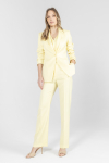  Classic trousers in light yellow