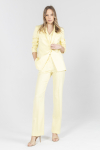  Classic trousers in light yellow
