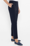 Classic navy blue trousers