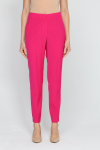  Elegant magenta slim-leg trousers