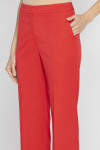 Elegante rote Hose mit unsichtbarem Verschluss