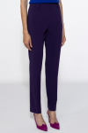 Elegant slim purple trousers