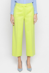 Limonkowe szerokie spodnie