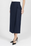 Kopertowa spódnica do biura w kolorze granatowym