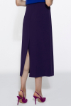 Elegant purple skirt