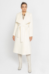 Elegant ecru coat 