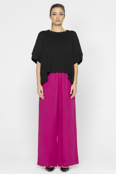 Loose-fitting wide leg pants