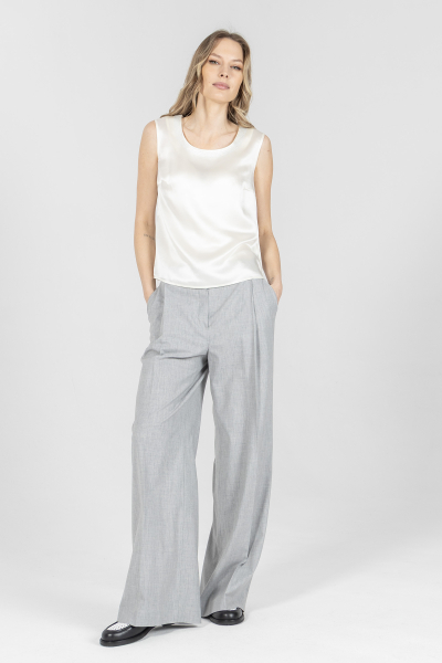 Elegancki top w kolorze w kolorze 