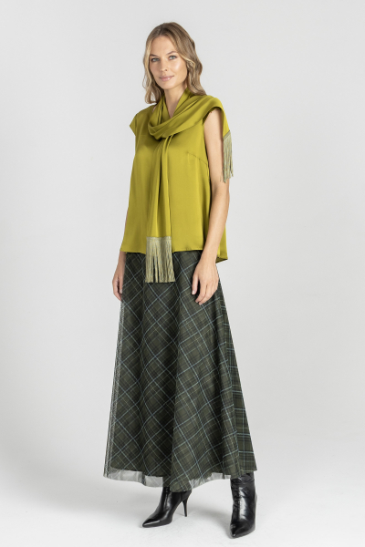 Top w kolorze limonki