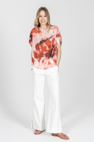 Elegancka bluzka w print