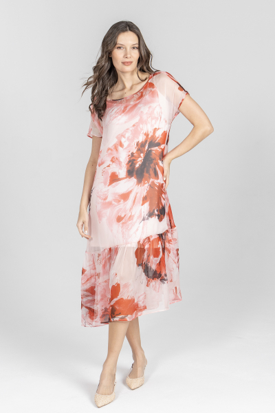 Lekka sukienka w kwiatowy print