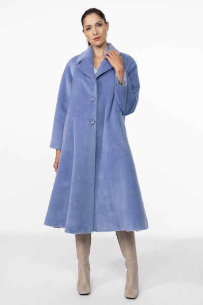 Long blue coat