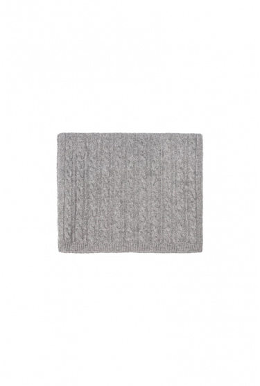  Classic grey cashmere scarf