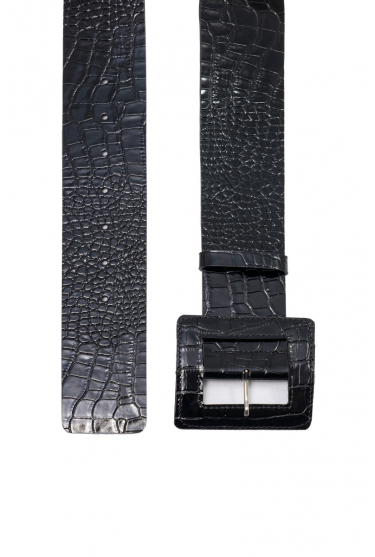 Black wide belt