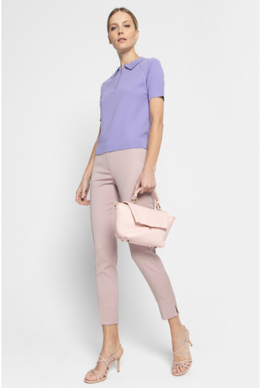 Classic powder pink trousers