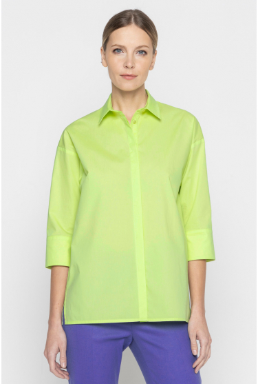 Lime green 3/4 sleeve shirt