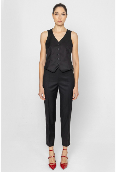  Elegant black waistcoat