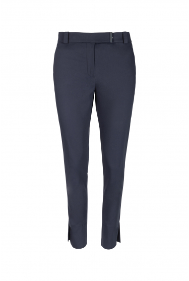 Marineblaue Slim-Fit-Hose