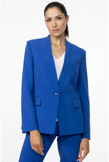 Cobalt blue blazer 