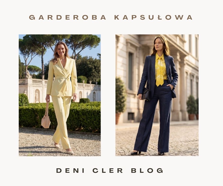 Garderoba kapsułowa na wiosnę, lato, jesień i zimę