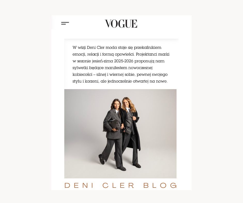 Wizja w kolekcji Deni Cler